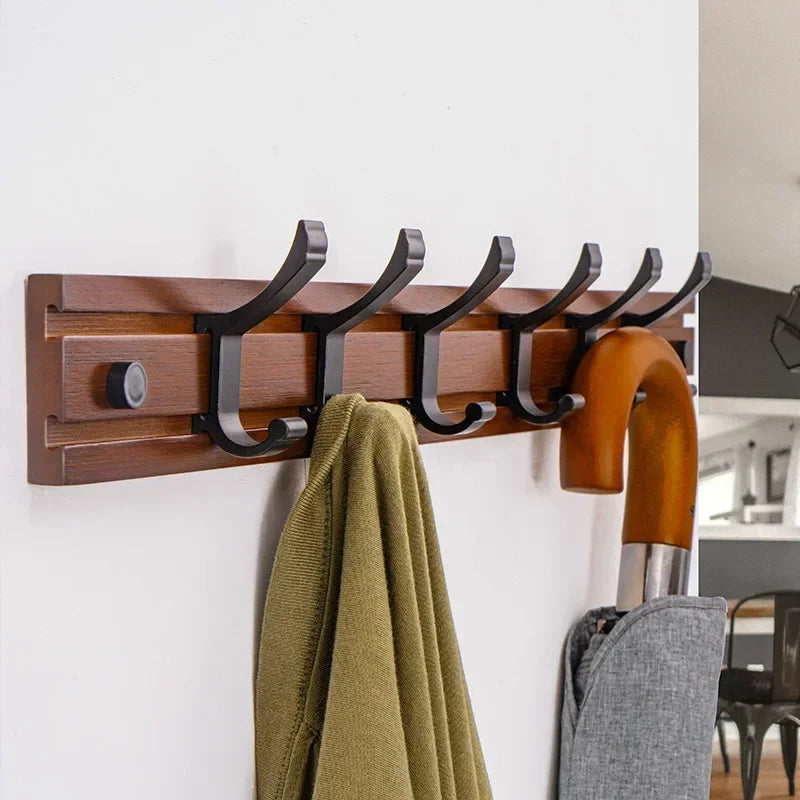 Cabideiro de Parede em Bambu Elegante - Casa589B
