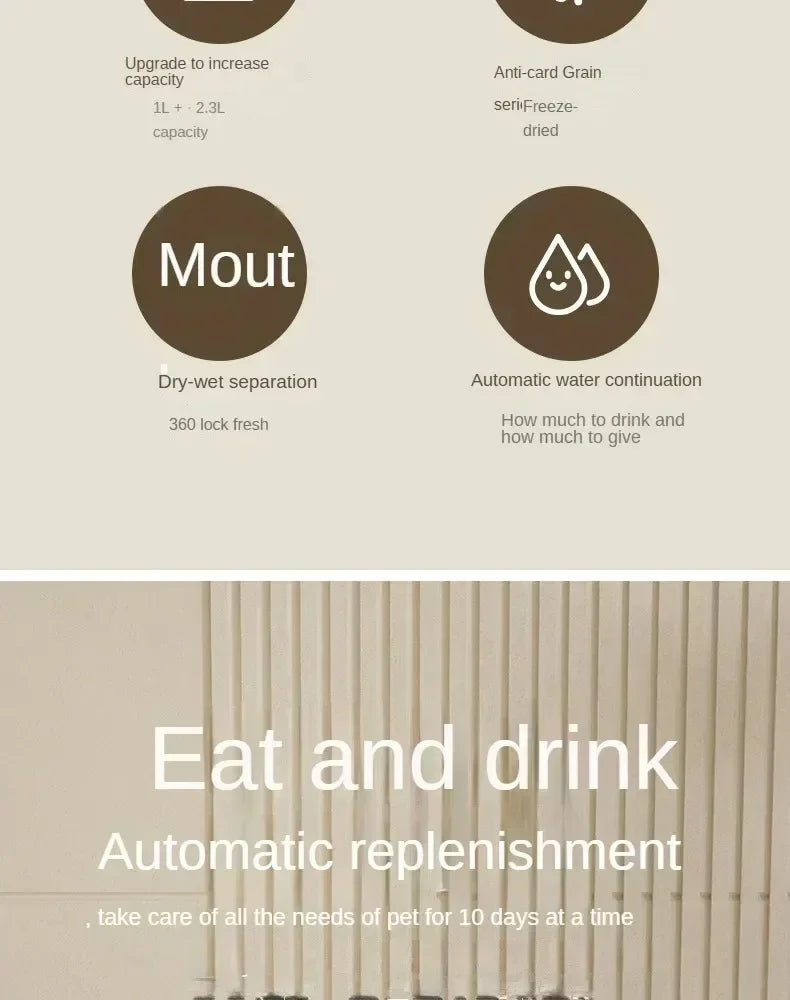 Alimentador Automático com Bebedouro - Casa589B